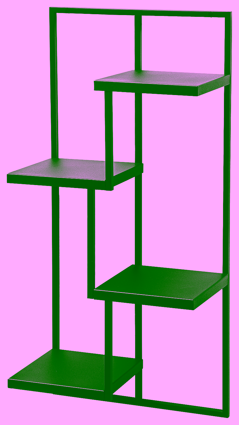 Kwietnik ścienny quattro ripiani metal Model 632