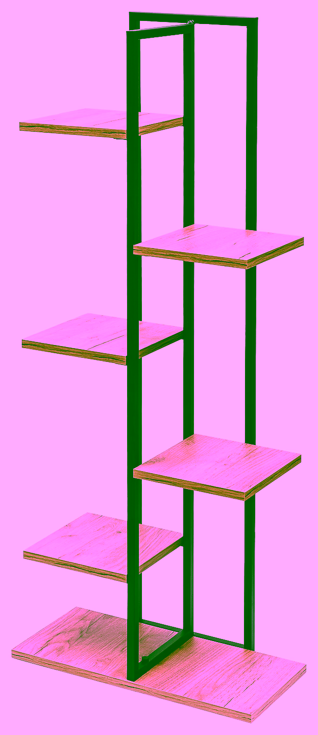 Stojak 5-ka (long) II Dąb Craft Model 671