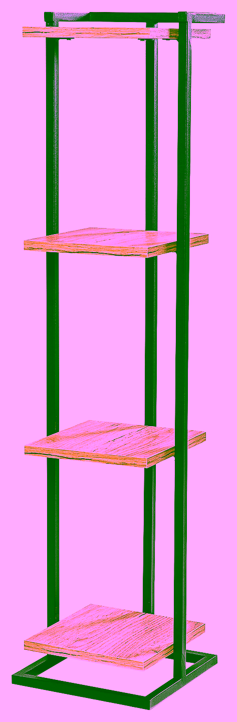 Stojak 4-ka (long) Dąb Craft Model 672